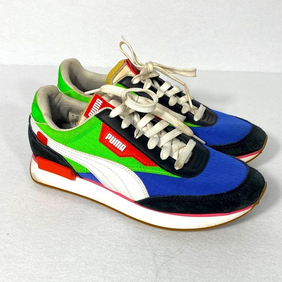 Puma Future Rider Dazzling Blue Sneakers size 7C - Picture 1 of 12
